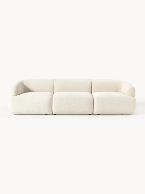 Sale Sofá modular en tejido bouclé Sofia (3 plazas) Sofás 3 Plazas|Sofás