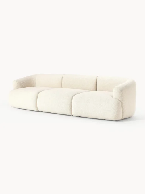 Sale Sofá modular en tejido bouclé Sofia (3 plazas) Sofás 3 Plazas|Sofás