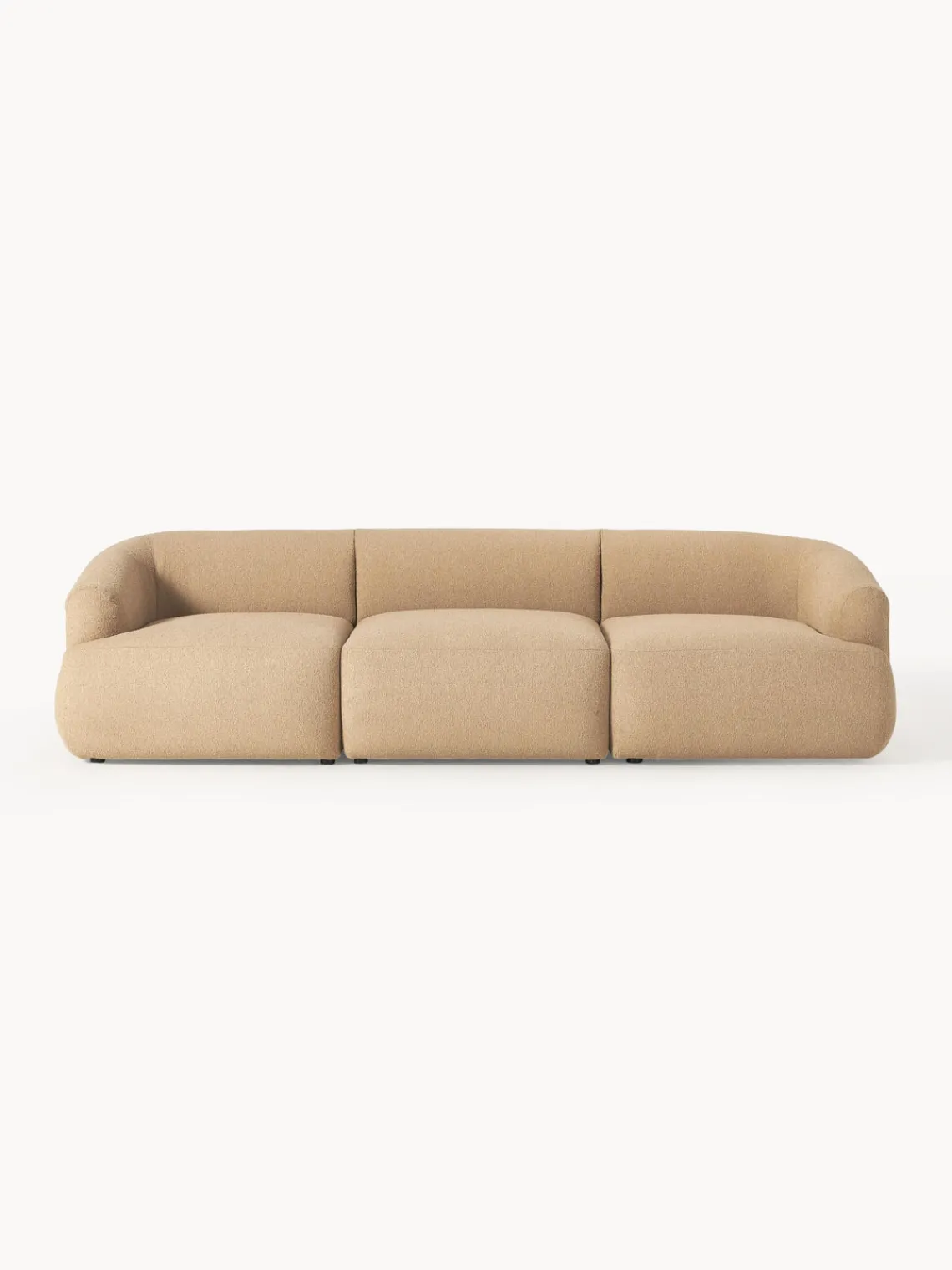 Online Sofá modular en tejido bouclé Sofia (3 plazas) Sofás 3 Plazas|Sofás