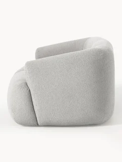 Sofás 2 Plazas|Sofás></noscript>Westwing Collection Sofá modular en tejido bouclé Sofia (2 plazas) Bouclé gris claro