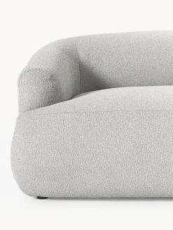 Sofás 2 Plazas|Sofás></noscript>Westwing Collection Sofá modular en tejido bouclé Sofia (2 plazas) Bouclé gris claro