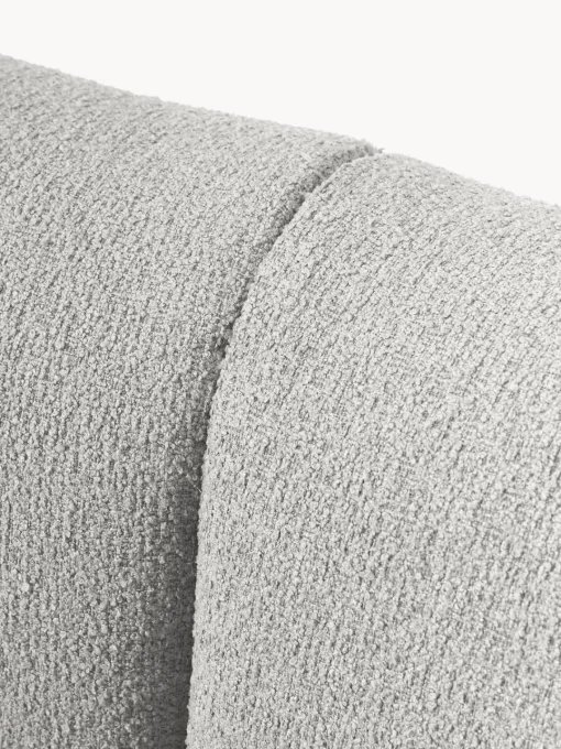 Sofás 2 Plazas|Sofás>Westwing Collection Sofá modular en tejido bouclé Sofia (2 plazas) Bouclé gris claro