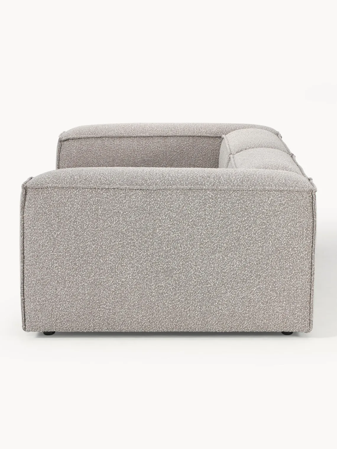 Sofás>Westwing Collection Sofá modular en tejido bouclé Lennon (3 plazas) Bouclé taupe