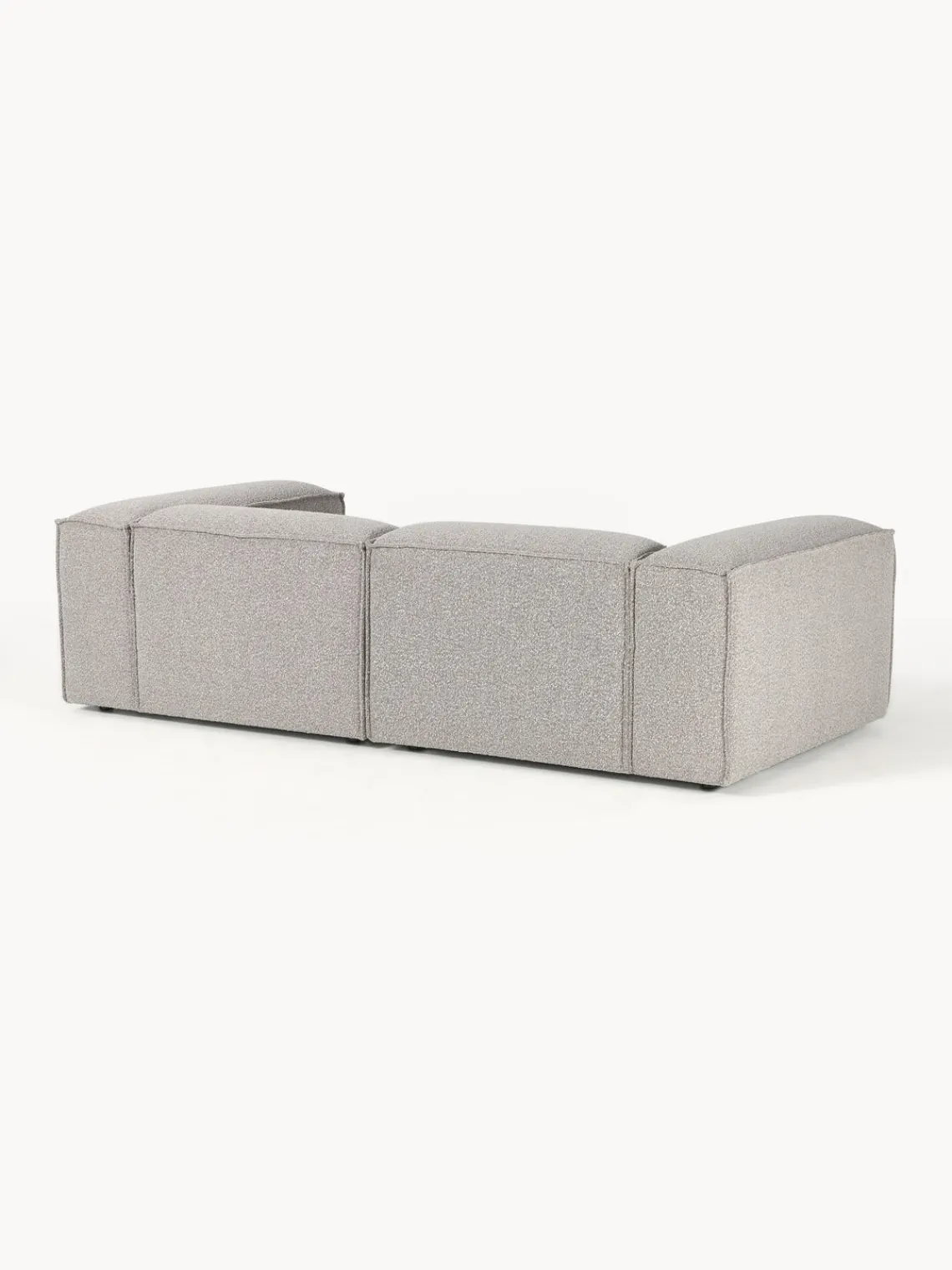 Sofás>Westwing Collection Sofá modular en tejido bouclé Lennon (3 plazas) Bouclé taupe