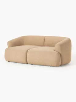 Sofás 2 Plazas|Sofás></noscript>Westwing Collection Sofá modular en tejido bouclé Sofia (2 plazas) Bouclé beige
