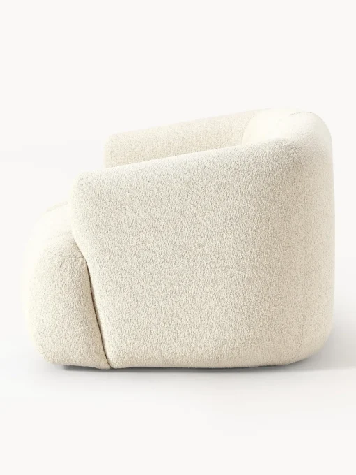 Sofás 2 Plazas|Sofás>Westwing Collection Sofá modular en tejido bouclé Sofia (2 plazas) Bouclé blanco Off White