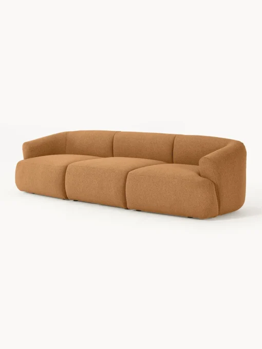 Online Sofá modular en tejido bouclé Sofia (3 plazas) Sofás 3 Plazas|Sofás