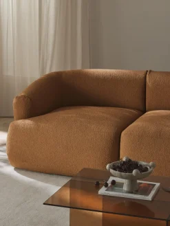 Online Sofá modular en tejido bouclé Sofia (3 plazas) Sofás 3 Plazas|Sofás