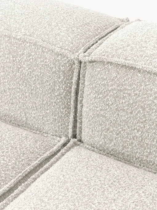 Best Sofá modular en tejido bouclé Lennon (3 plazas) Sofás