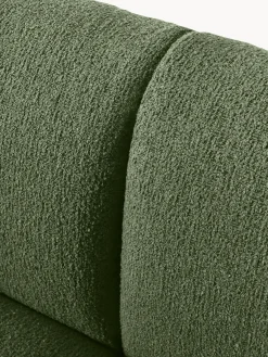 Sofás 2 Plazas|Sofás></noscript>Westwing Collection Sofá modular en tejido bouclé Sofia (2 plazas) Bouclé verde oscuro