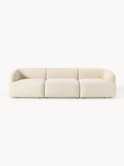 Outlet Sofá modular en tejido bouclé Sofia (3 plazas) Sofás 3 Plazas|Sofás