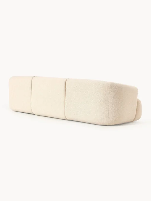 Outlet Sofá modular en tejido bouclé Sofia (3 plazas) Sofás 3 Plazas|Sofás
