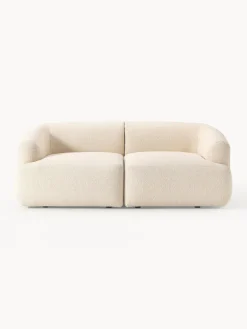 Online Sofá modular en tejido bouclé Sofia (2 plazas) Sofás 2 Plazas|Sofás