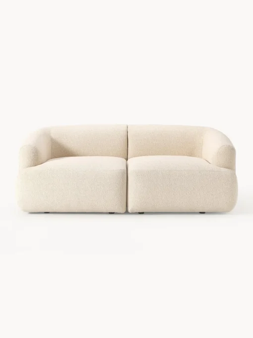 Online Sofá modular en tejido bouclé Sofia (2 plazas) Sofás 2 Plazas|Sofás