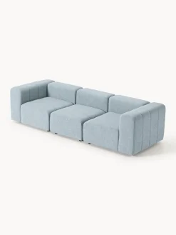 Online Sofá modular en tejido bouclé Lena (4 plazas) Sofás 3 Plazas|Sofás