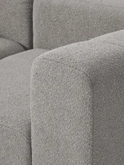 Sofás 3 Plazas|Sofás></noscript>Westwing Collection Sofá modular en tejido bouclé Lena (4 plazas) Bouclé gris