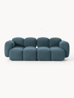 Outlet Sofá modular en tejido bouclé Tayla (3 plazas) Sofás 3 Plazas|Sofás