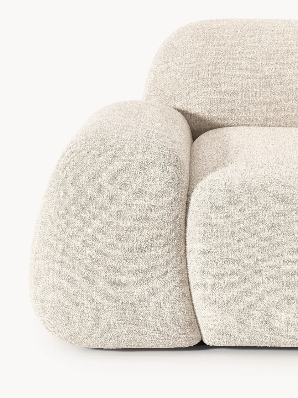 Best Sofá modular en tejido bouclé Wolke (3 plazas) Sofás 3 Plazas|Sofás