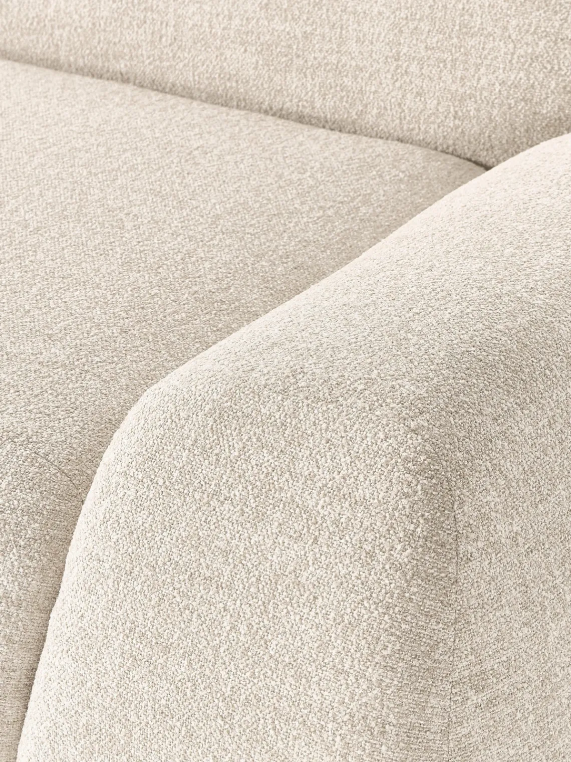 Best Sofá modular en tejido bouclé Wolke (3 plazas) Sofás 3 Plazas|Sofás