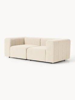 Sofás 3 Plazas|Sofás></noscript>Westwing Collection Sofá modular en tejido bouclé Lena (3 plazas) Bouclé beige