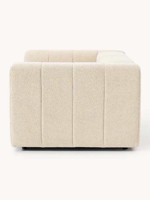 Sofás 3 Plazas|Sofás>Westwing Collection Sofá modular en tejido bouclé Lena (3 plazas) Bouclé beige