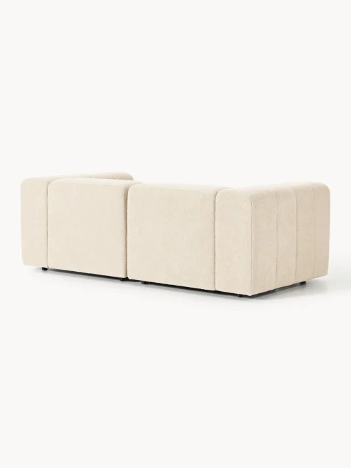 Sofás 3 Plazas|Sofás>Westwing Collection Sofá modular en tejido bouclé Lena (3 plazas) Bouclé beige