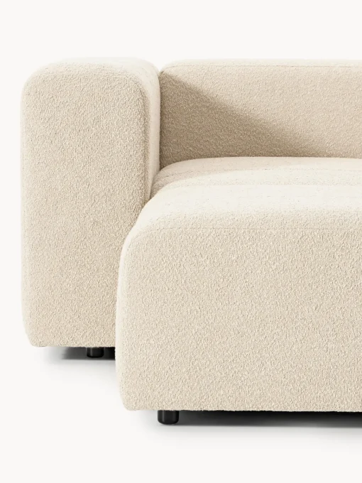 Sofás 3 Plazas|Sofás>Westwing Collection Sofá modular en tejido bouclé Lena (3 plazas) Bouclé beige