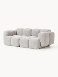 Online Sofá modular en tejido bouclé Tayla (3 plazas) Sofás 3 Plazas|Sofás