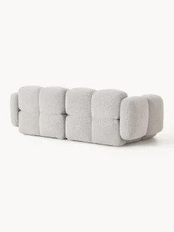 Online Sofá modular en tejido bouclé Tayla (3 plazas) Sofás 3 Plazas|Sofás