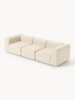 Discount Sofá modular en tejido bouclé Lena (4 plazas) Sofás 3 Plazas|Sofás