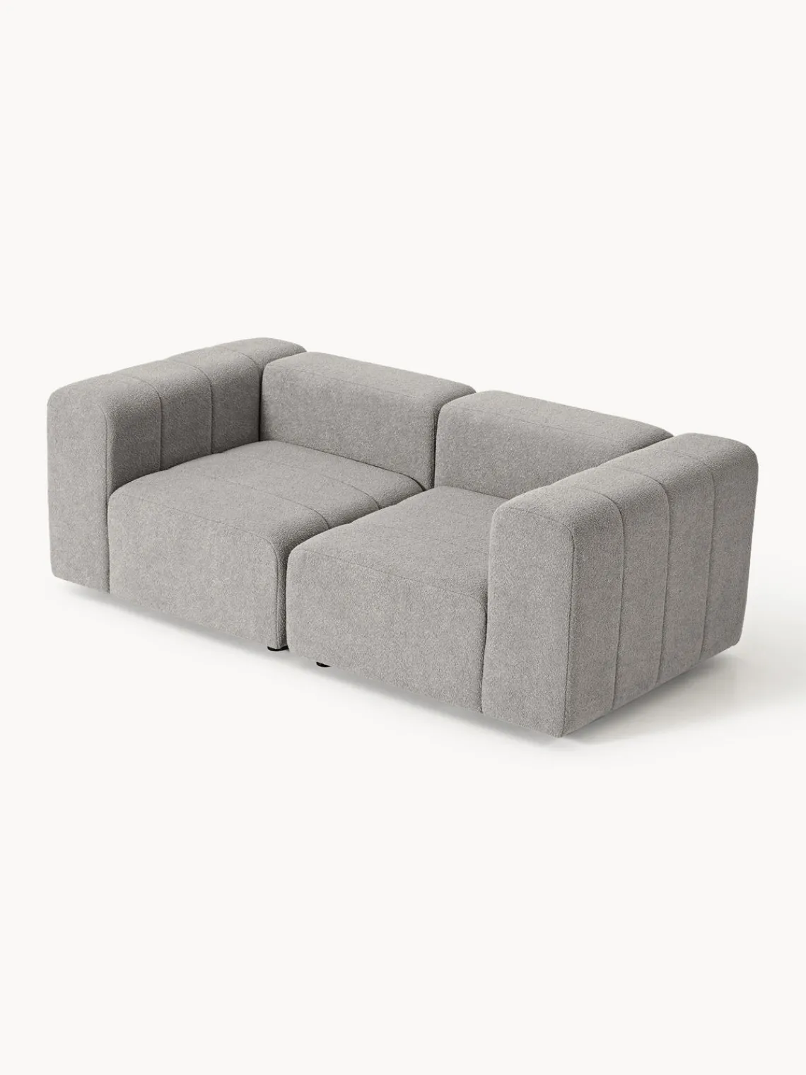 Discount Sofá modular en tejido bouclé Lena (3 plazas) Sofás 3 Plazas|Sofás