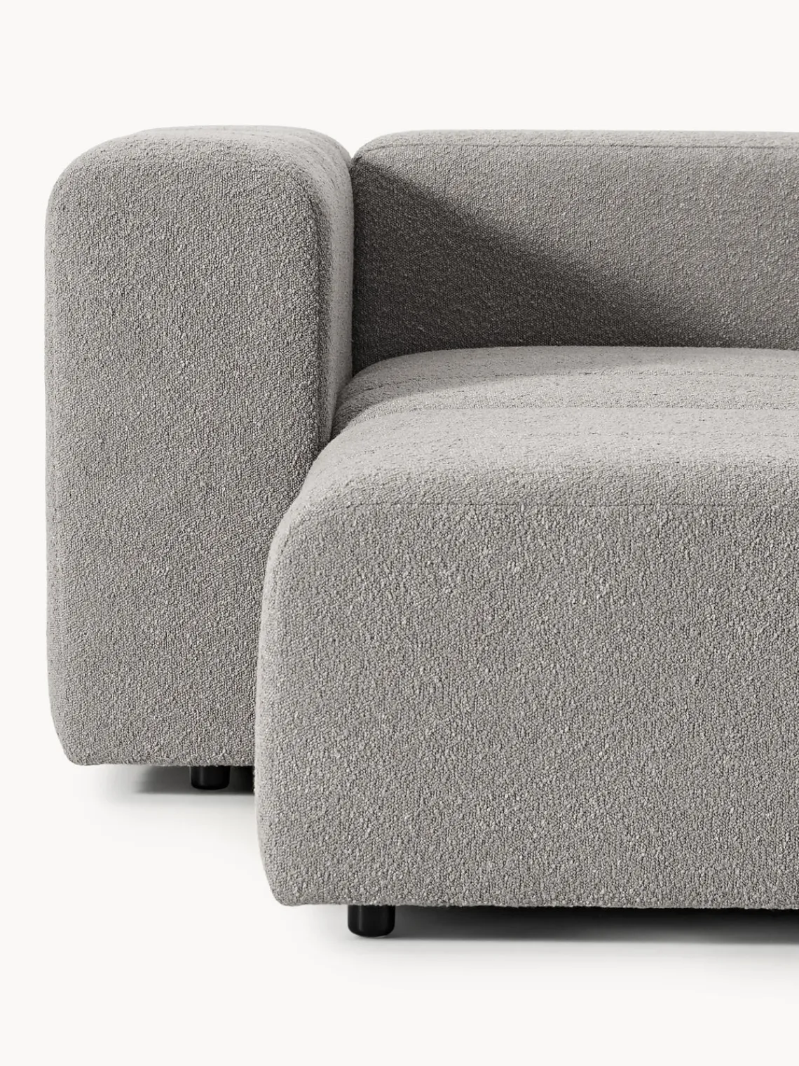 Discount Sofá modular en tejido bouclé Lena (3 plazas) Sofás 3 Plazas|Sofás