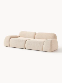 Hot Sofá modular en tejido bouclé Wolke (3 plazas) Sofás 3 Plazas|Sofás