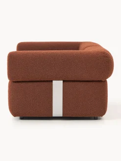 Sofás 3 Plazas|Sofás></noscript>Westwing Collection Sofá modular en tejido bouclé Anton (3 plazas) Bouclé terracota