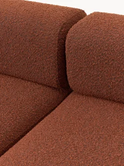 Sofás 3 Plazas|Sofás></noscript>Westwing Collection Sofá modular en tejido bouclé Anton (3 plazas) Bouclé terracota