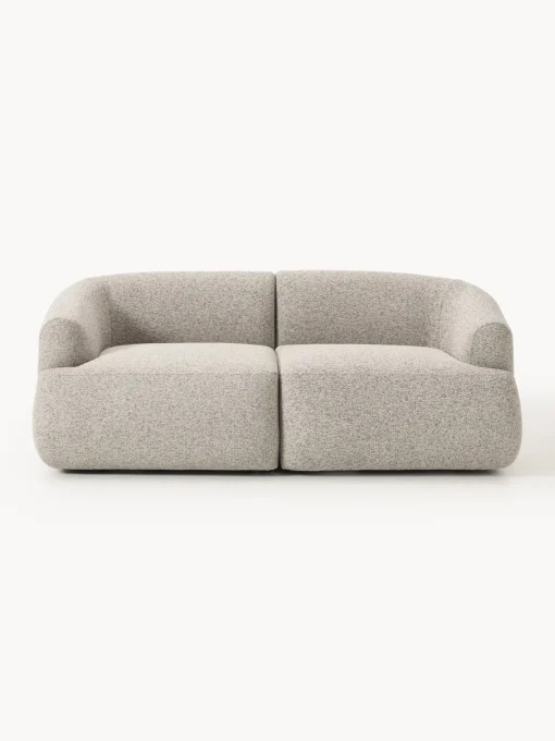 Clearance Sofá modular en tejido bouclé Sofia (2 plazas) Sofás 2 Plazas|Sofás