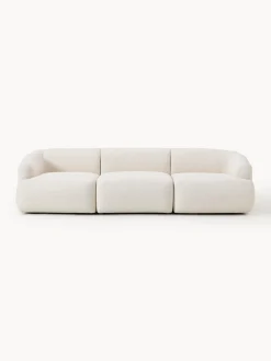 Online Sofá modular en tejido bouclé Sofia (3 plazas) Sofás 3 Plazas|Sofás