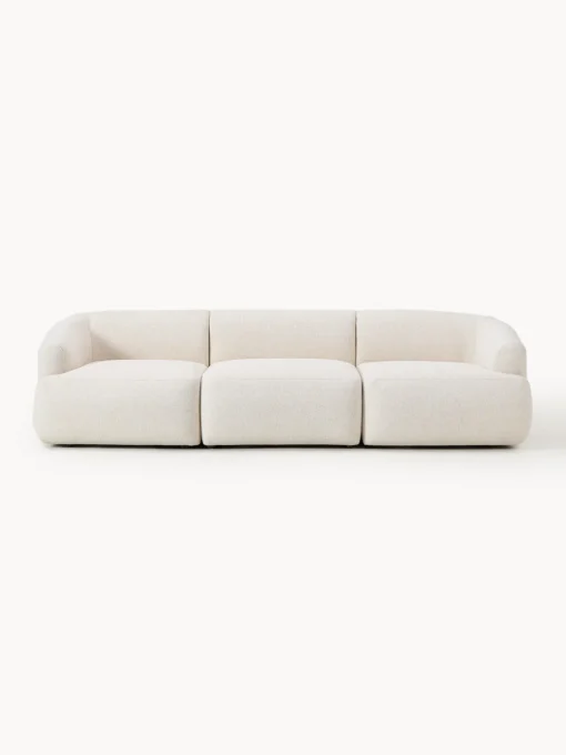 Online Sofá modular en tejido bouclé Sofia (3 plazas) Sofás 3 Plazas|Sofás