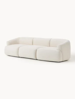 Online Sofá modular en tejido bouclé Sofia (3 plazas) Sofás 3 Plazas|Sofás