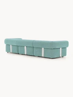 Clearance Sofá modular en tejido bouclé Anton (4 plazas) Sofás