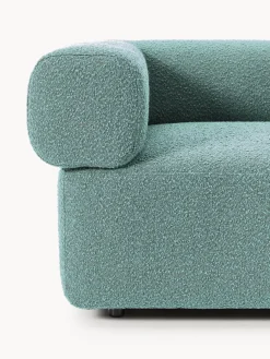Clearance Sofá modular en tejido bouclé Anton (4 plazas) Sofás