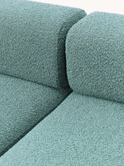 Clearance Sofá modular en tejido bouclé Anton (4 plazas) Sofás