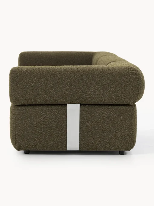 Clearance Sofá modular en tejido bouclé Anton (4 plazas) Sofás