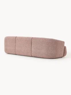 Sofás 3 Plazas|Sofás></noscript>Westwing Collection Sofá modular en tejido bouclé Sofia (3 plazas) Bouclé jaspeado, rojo óxido