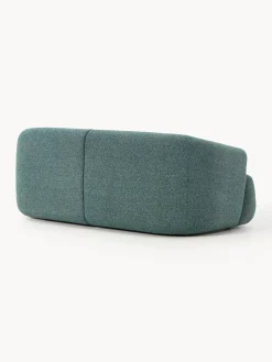 Sofás 2 Plazas|Sofás></noscript>Westwing Collection Sofá modular en tejido bouclé Sofia (2 plazas) Bouclé azul petróleo mélange