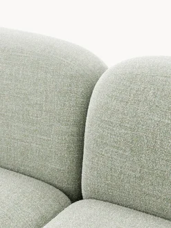 Sofás 3 Plazas|Sofás></noscript>Westwing Collection Sofá modular en tejido bouclé Wolke (3 plazas) Bouclé verde salvia