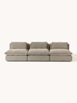 Sofás 3 Plazas|Sofás>Westwing Collection Sofá modular grande Felix (3 plazas) Tejido grueso greige