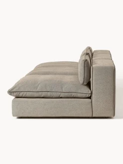 Sofás 3 Plazas|Sofás></noscript>Westwing Collection Sofá modular grande Felix (3 plazas) Tejido grueso greige