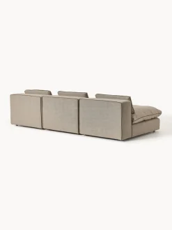 Sofás 3 Plazas|Sofás></noscript>Westwing Collection Sofá modular grande Felix (3 plazas) Tejido grueso greige