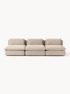 Sofás 3 Plazas|Sofás>Westwing Collection Sofá modular grande Felix (3 plazas) Tejido grueso beige